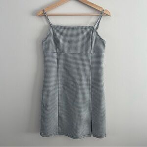 Gingham Slip Mini Dress